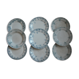 9 plates St Amand, Clairefontaine, Bourgeois