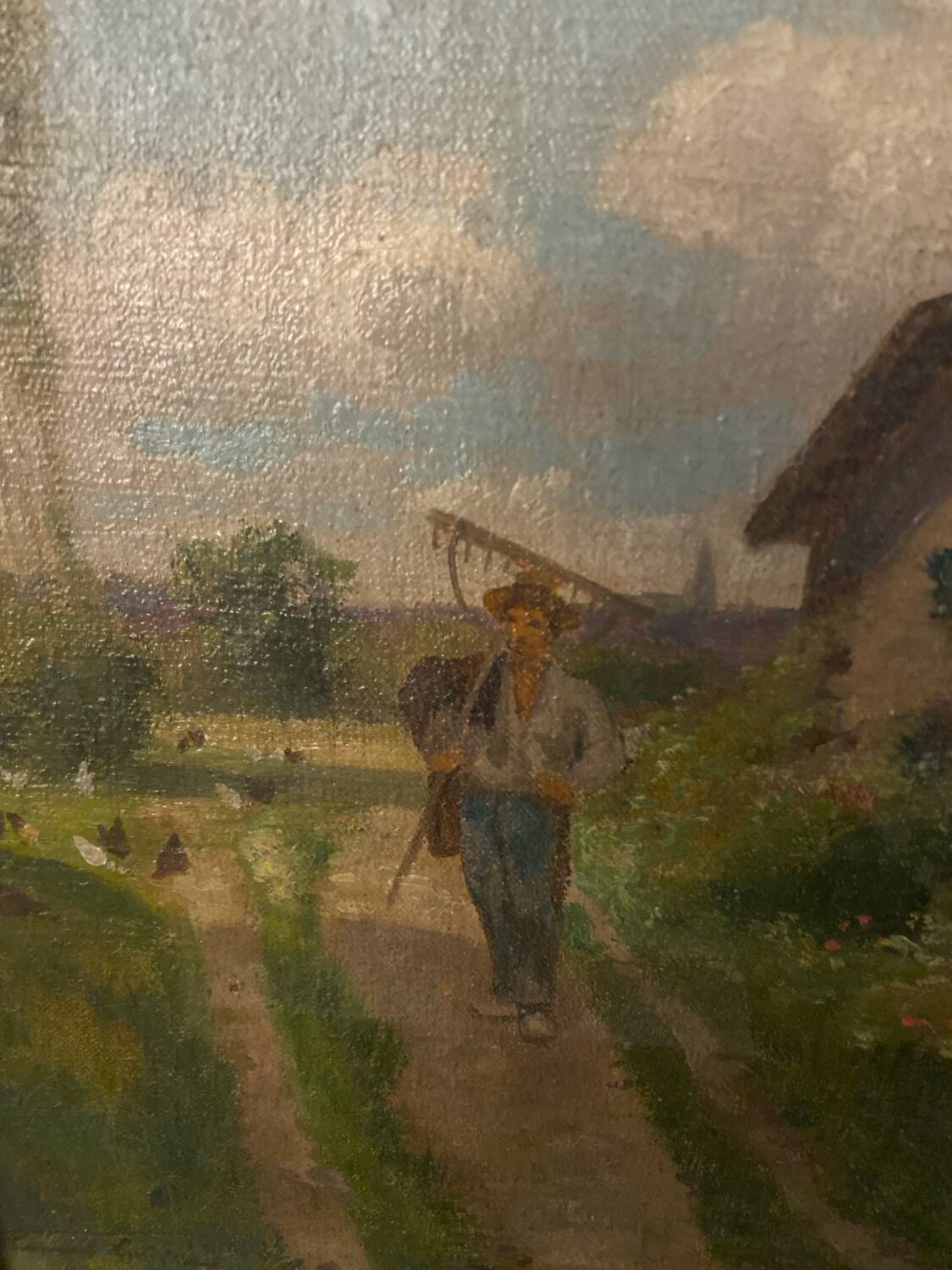 Landscape signed by the 20th century school