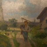 Landscape signed by the 20th century school