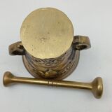 Bronze apothecary/pharmacist mortar and pestle