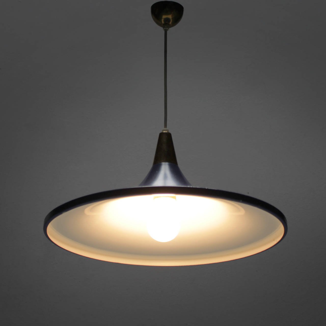 Blue suspension by Stilnovo Italy