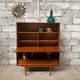 Secretary, 1960 Scandinavian high teak row
