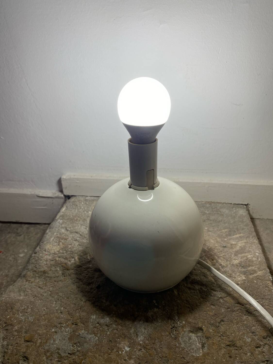 Vintage IKEA ball floor lamp