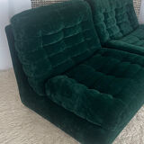 Velvet sofa 1970
