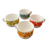 Arcopal brand Lotus mugs