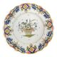 Plate in earthenware of Desvres