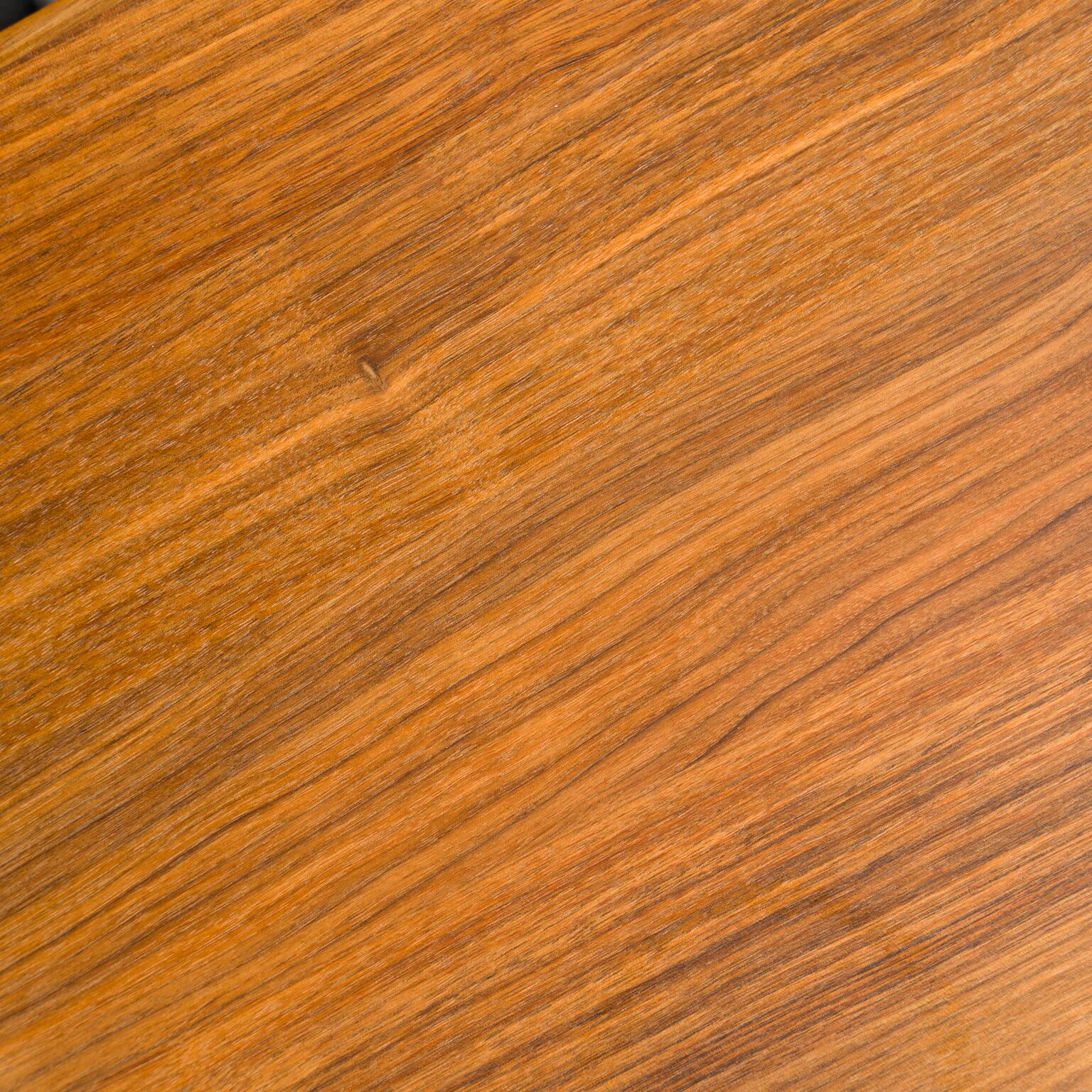 Low sideboard in walnut, Scandinavian, 176cm