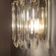 Crystals sconces Italy, 1970