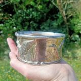 Silver bird bowl