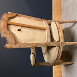 Fauteuil ancien de style Louis XVI