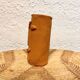Vase en terre cuite visage
