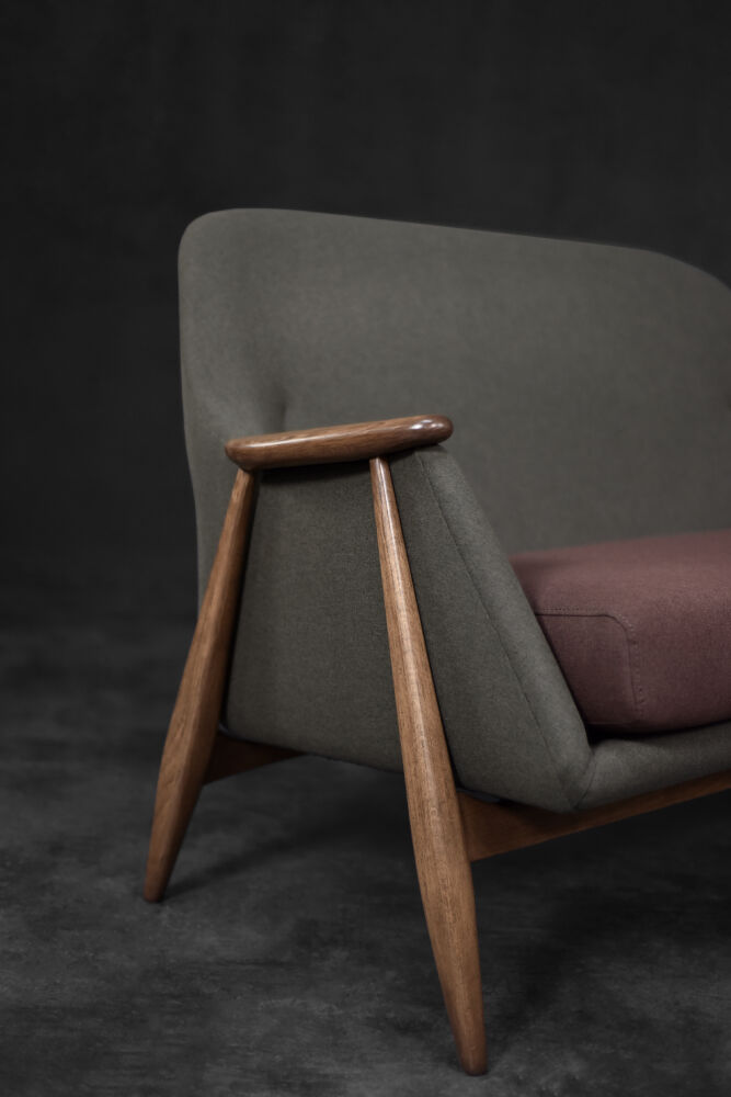 Vintage Mid-Century Modernist Living Room Set Pallas by Svante Skogh for Asko, 1950s, Set of 2