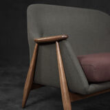 Vintage Mid-Century Modernist Living Room Set Pallas by Svante Skogh for Asko, 1950s, Set of 2