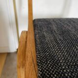 (Lot) 3 Compass Leg Chairs 1960s Scandinavian