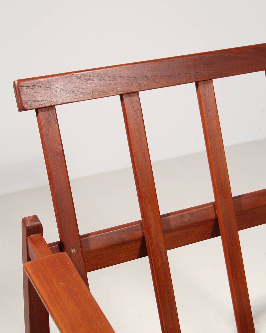 Vintage Scandinavian teak armchair