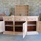 Buffet in solid cherry wood, fully sandblasted.