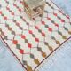 Handmade berber carpet in morocco 245 x 140 cm