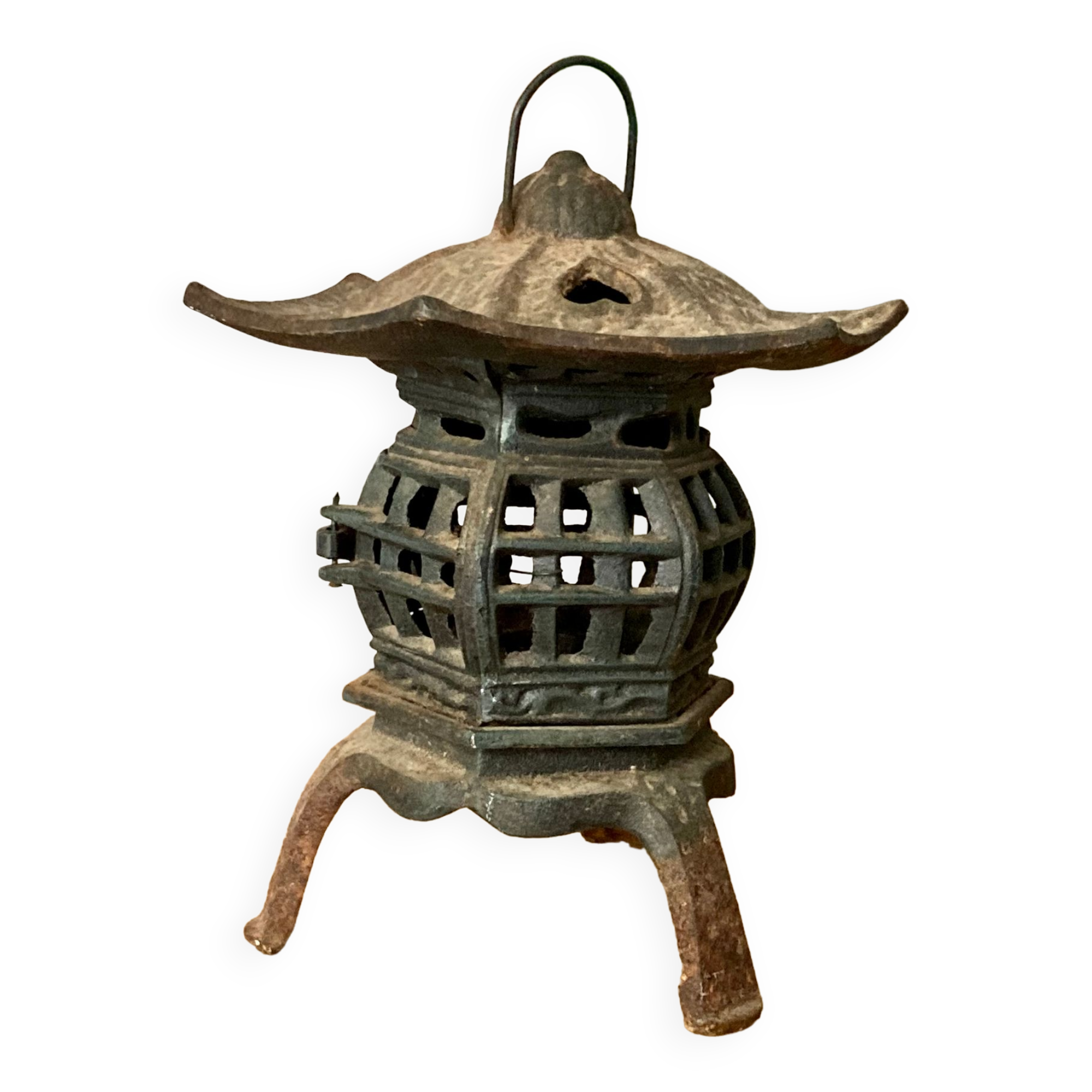 Japanese lantern - cast iron