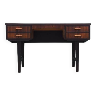Rosewood desk, Danish design, 60s, made in Denmark