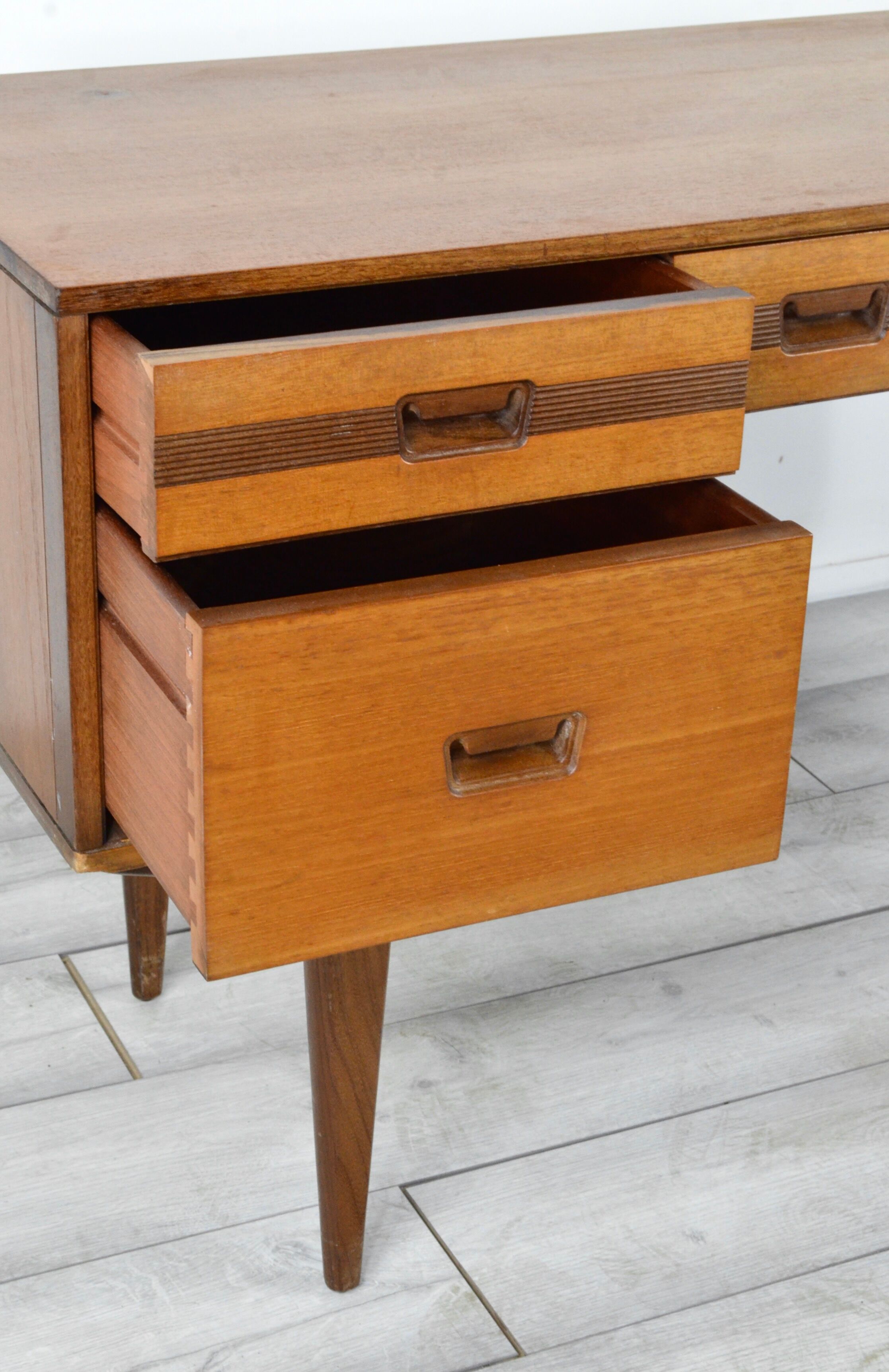 Midcentury 'Butilux' Teak Desk. Delivery. Modern / Vintage / Danish Style.