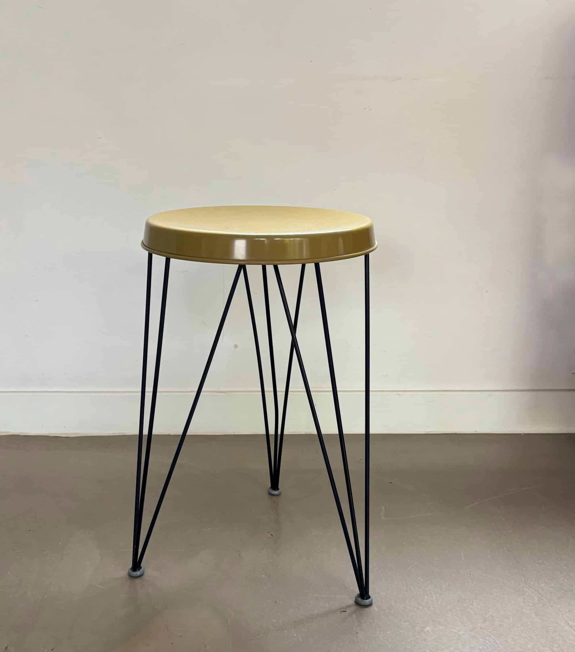 Metal stool model 'Seggiolina', Tjerk Reijenga for Pilastro, 1950/60s