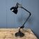 Lampe de table Rademacher noire avec abat-jour en émail