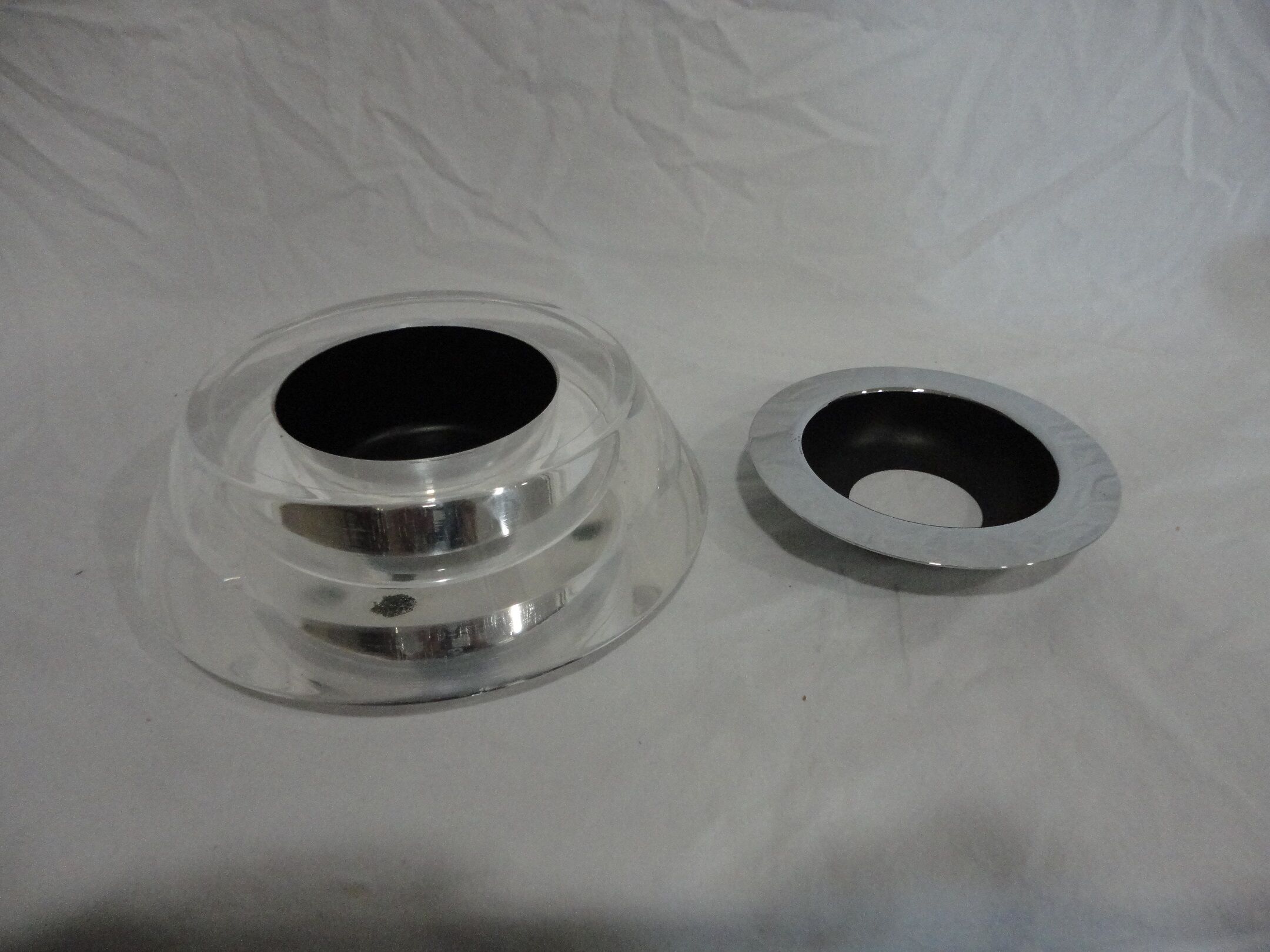 Vintage plexiglass catchall tray