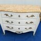 Chest of drawers style Louis XV cream