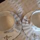 Set of 2 cups and saucers signed MARTRES (Jodra)