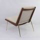 Fauteuil BOOMERANG  de P. HVIDT & NIELSEN, éd. original, restauré, 1950