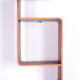French Design Wooden wall rack made of thin wood, 1960