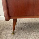 Pair of Scandinavian teak bedside tables from the 60s-70s