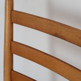 Pair of Scandinavian straw chairs