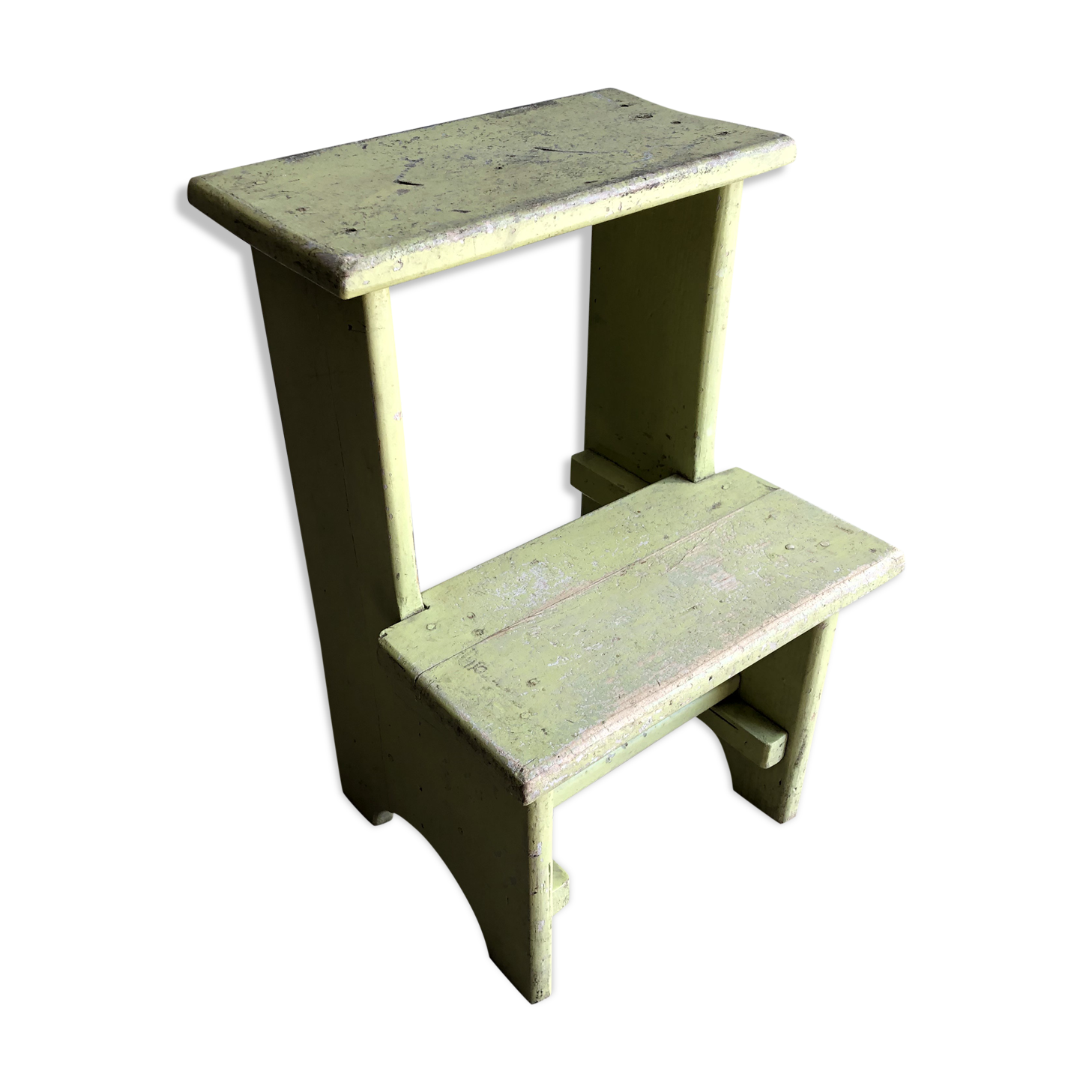 Stepleau/walking green feet patinated