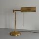 Brass table lamp by Florian Schulz, 1960s, Germany.