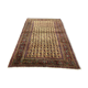 Distressed Turkish Rug 176x124 cm wool Vintage shabby Chic Tribal Red, Beige