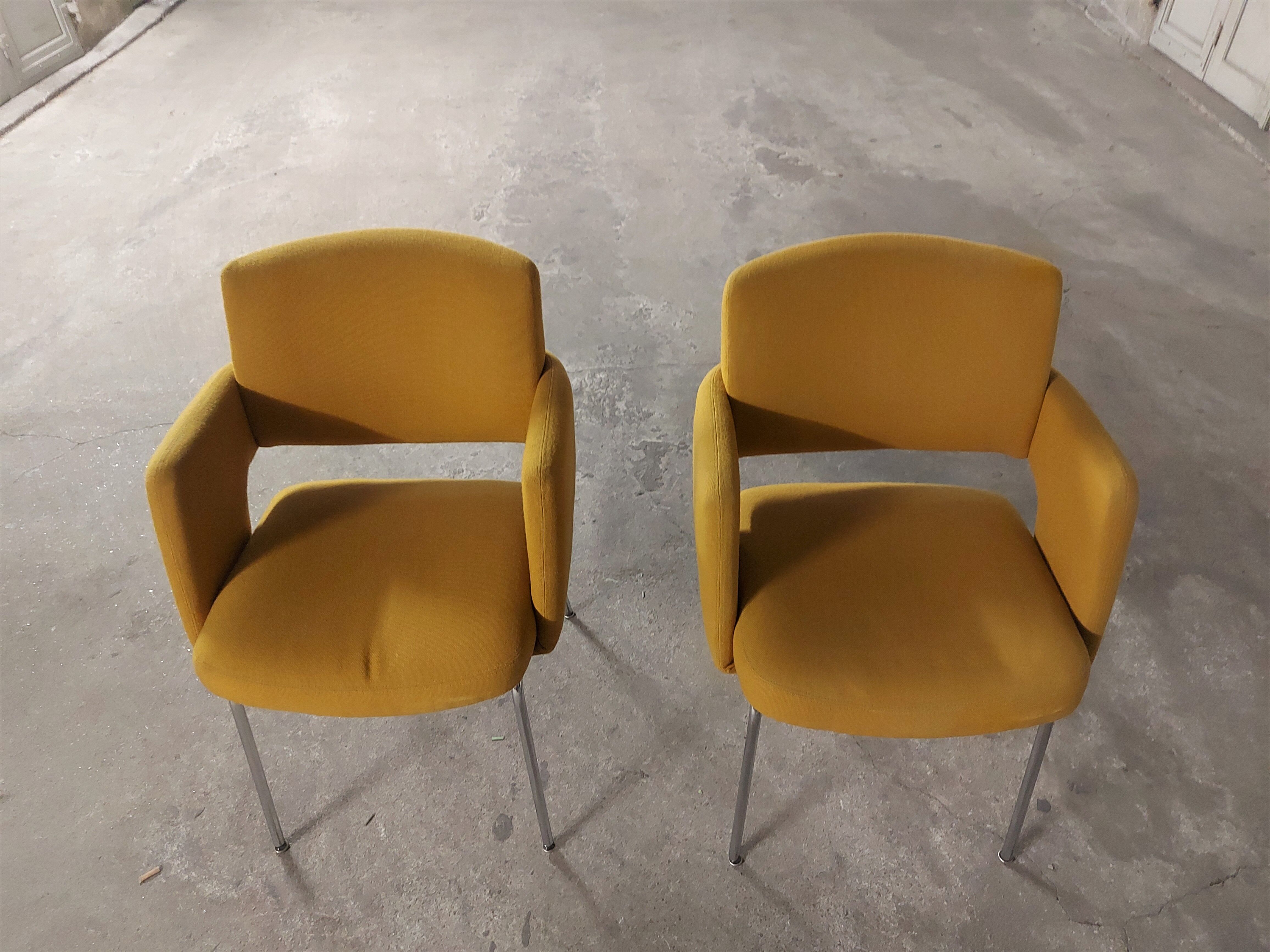 Pair of vintage conference chairs