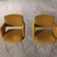 Pair of vintage conference chairs