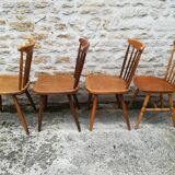 Set of 8 bistro chairs