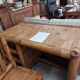 Bureau en bambou avec sa chaise