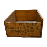 Ancienne caisse publicitaire Nestlé