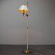 Lampadaire en métal et laiton, Allemagne 1970