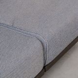 Guillerme et Chambron oak mid-century modular sofa