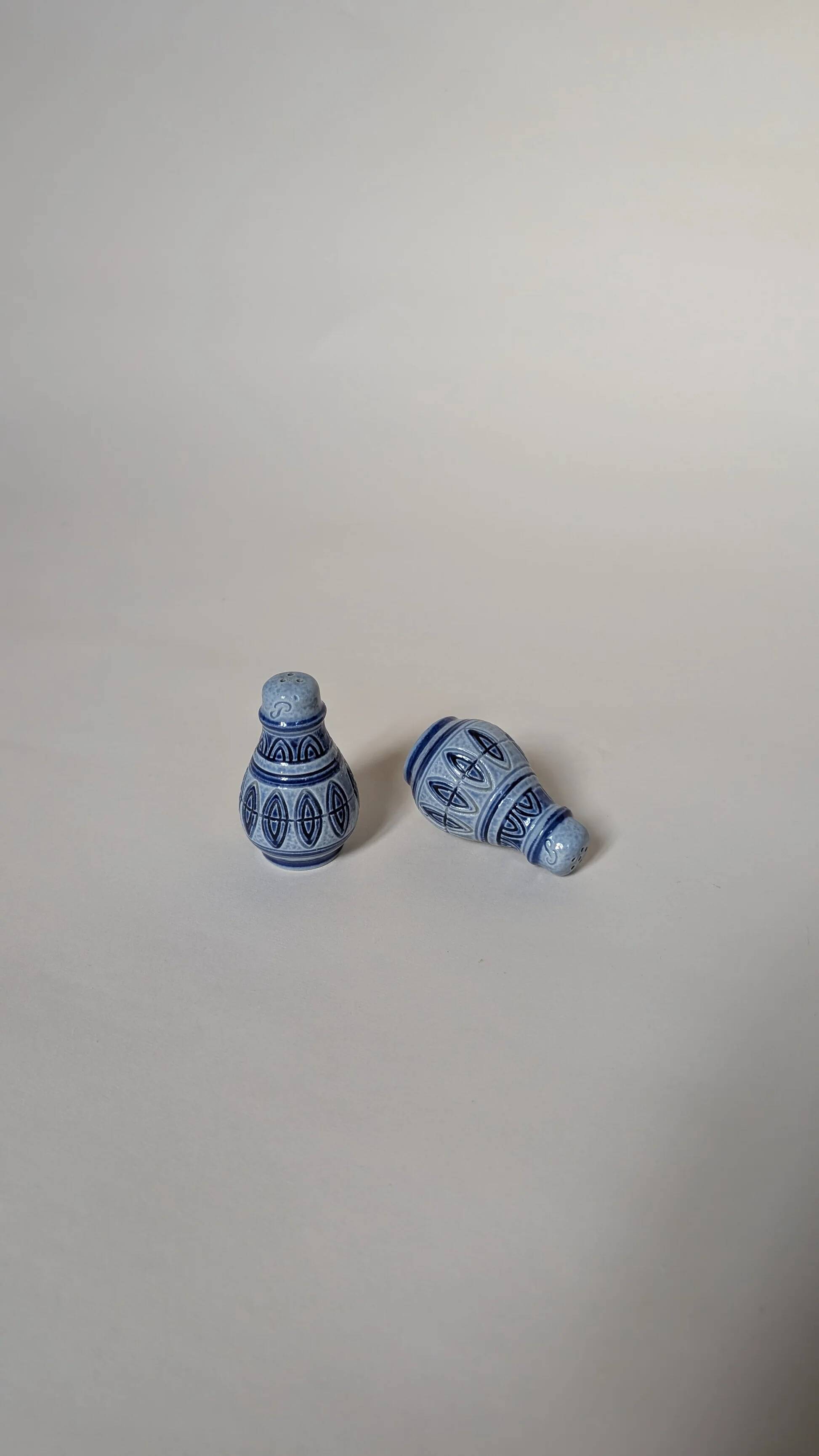 Ceramic salt and pepper shakers