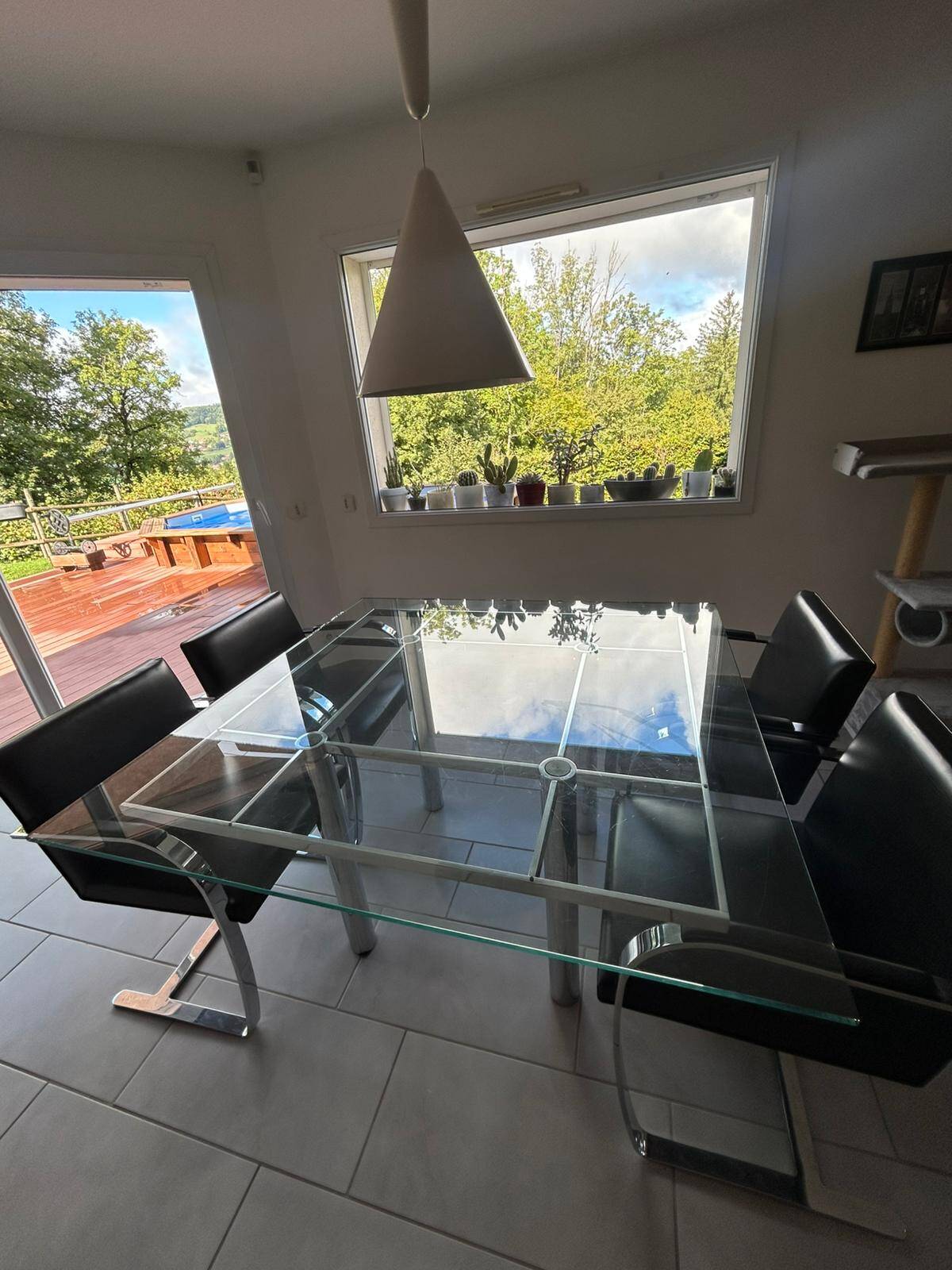 Suite of 4 BRNO armchairs, Mies Van Der Rohe, Knoll