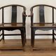Pair of Chinese armchairs