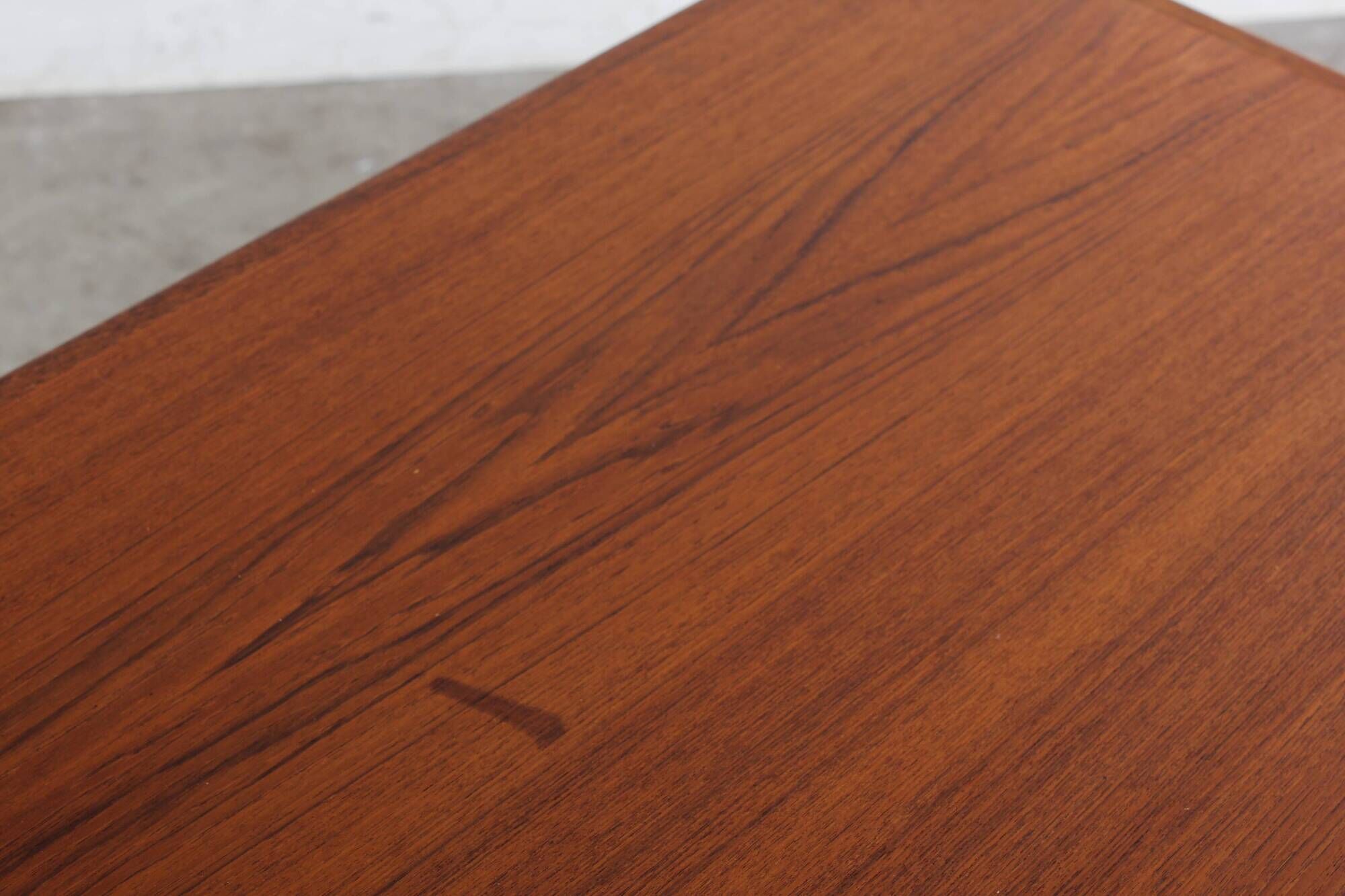 Danish teak desk by Imha Møbler Danish design
