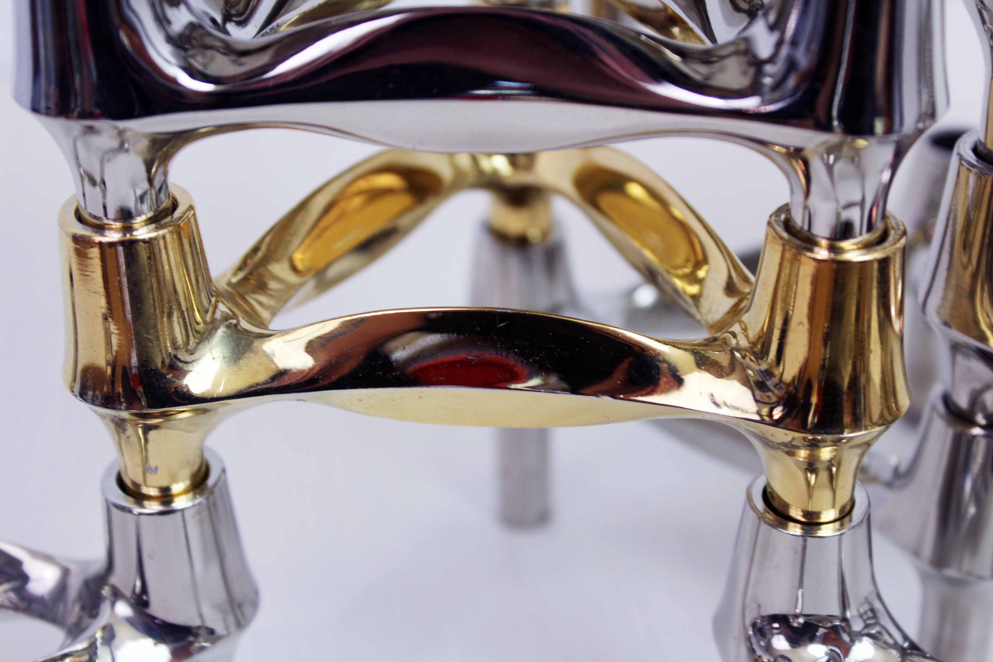 Fritz Nagel's set of 12 candlesticks and 2 cups for BMF