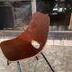 Leather chair by Pierre Guariche