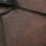 Rare Louis Vuitton cast iron bistro table with bakelite top, France ca. 1930